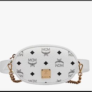 MCM
Visetos Small Essential Belt Bag (original White strap included) no chain